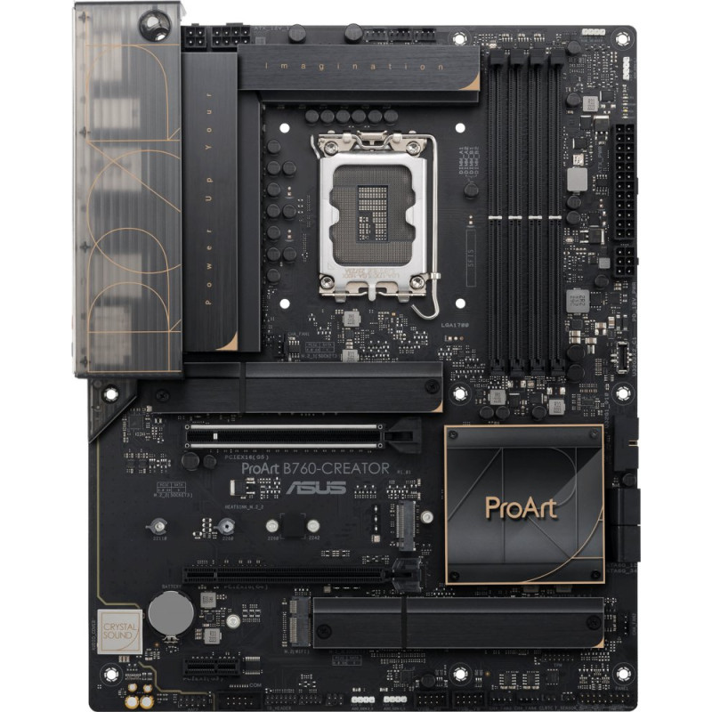 ASUS PROART B760-CREATOR  Socket LGA 1700  Intel B760  4xDDR5  ATX  Moederbord