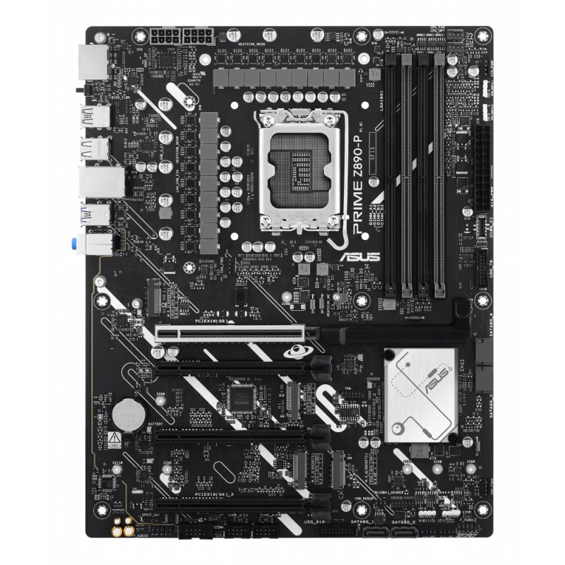 ASUS PRIME Z890-P  Socket LGA 1851  Intel Z890  4xDDR5  ATX  Moederbord